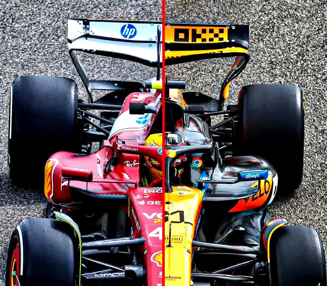 包含迈凯伦碾压雷诺车队，诺里斯带队取胜的词条